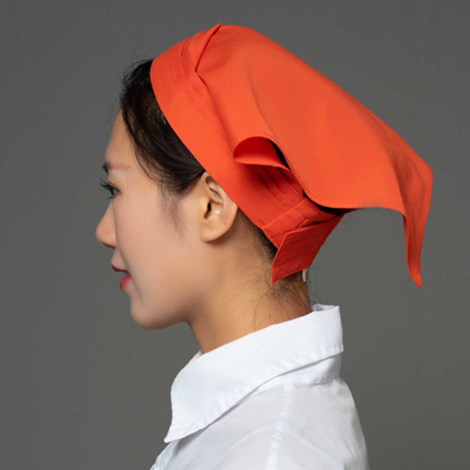 レストラン厨房スタッフ用コットンヘッドカバー、男女兼用シェフ - Bandana Cotton のレビューと価格