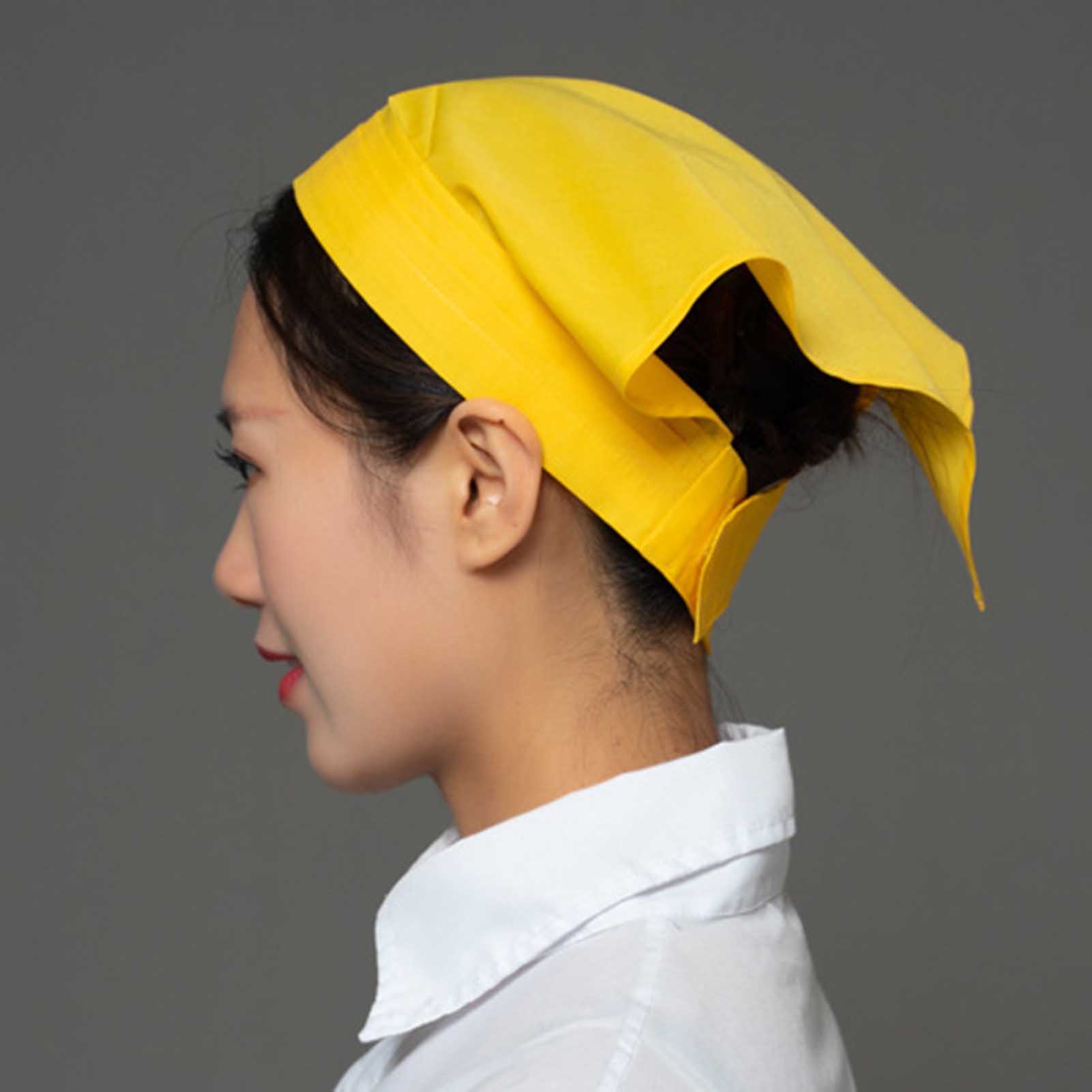 レストラン厨房スタッフ用コットンヘッドカバー、男女兼用シェフ - Bandana Cotton のレビューと価格