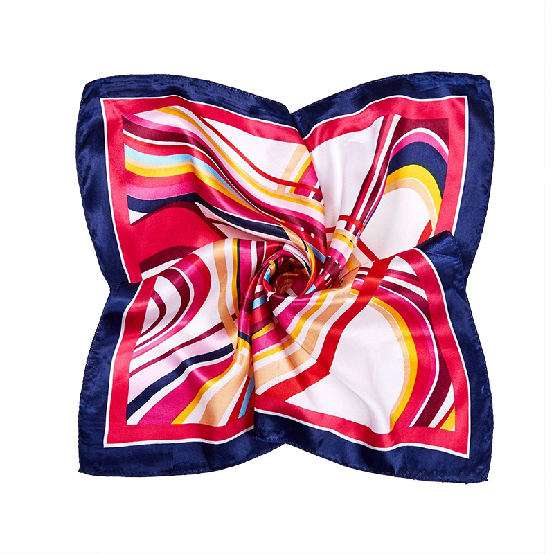 女性用スクエアシルクスカーフ,小さな首と頭のスカーフ,プリン - Silk Neck Scarf のレビューと価格