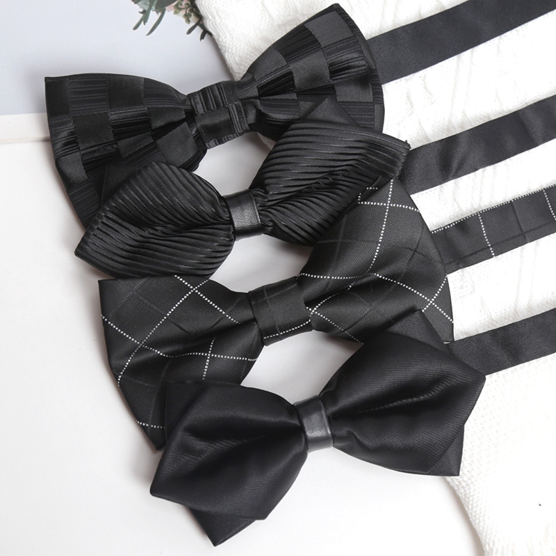 1 個蝶ネクタイ蝶パーティーウェディング男性ネクタイ黒調節可 - Bow Tie Pre Tied のレビューと価格
