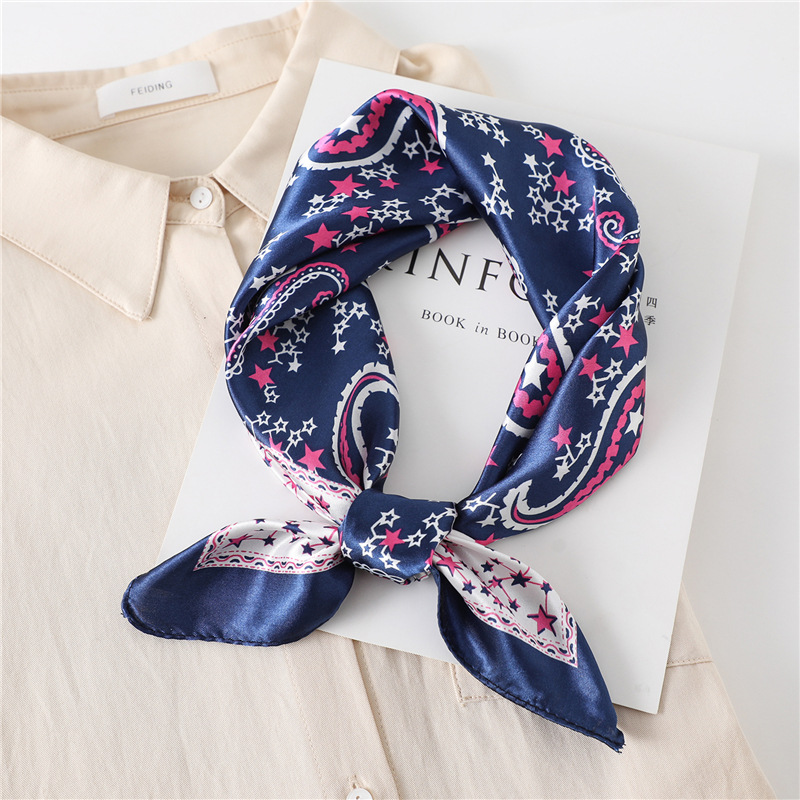 60 センチメートル高級正方形シルクスカーフ女性のためのヒジ - Silk Neck Scarf のレビューと価格